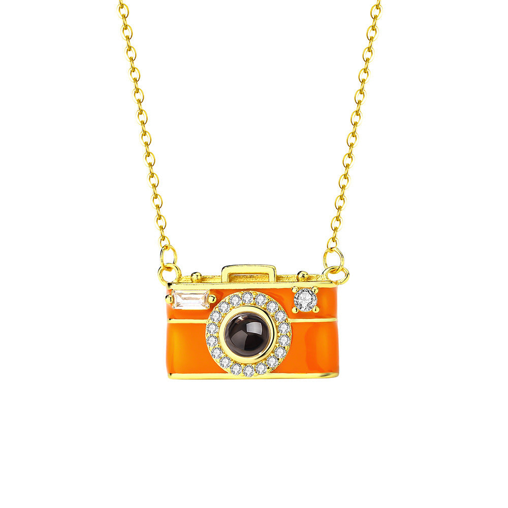 Geometrik Dörtgen Kolye – Platin, Altın ve Rose Gold Unisex Zincir