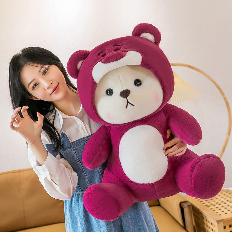 Sevimli Dönüşen Peluş Oyuncak Bebek