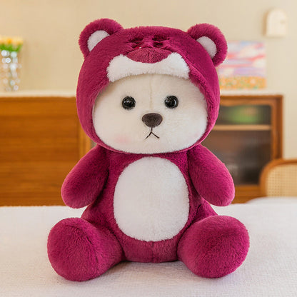 Sevimli Dönüşen Peluş Oyuncak Bebek